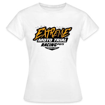 Trial - Trialsport - Moto Trial - Motorcycle Trial - Women's T-Shirt - white - Front - AI Model Female 172 dark (172cm)