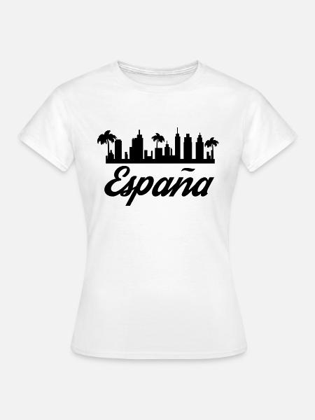 espana - Frauen T-Shirt - Weiß
