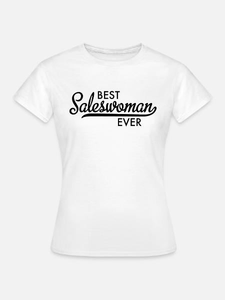 Verkäuferin - Frauen T-Shirt - Weiß