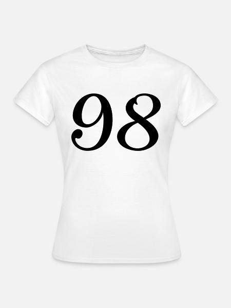 98 - Frauen T-Shirt - Weiß