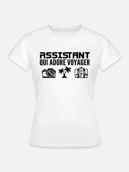 Reisende & Assistenten: Leidenschaft & Entdeckung - Frauen T-Shirt - Weiß