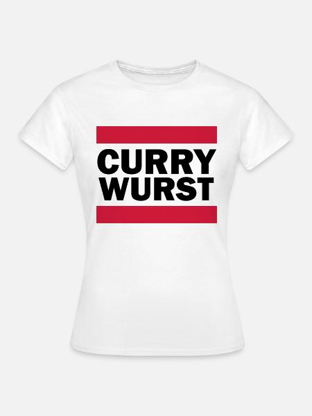 Currywurst - T-shirt Femme - blanc