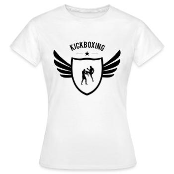 Kickboxing Star - Frauen T-Shirt - Weiß - Vorne - AI Model Female 172 dark (172cm)