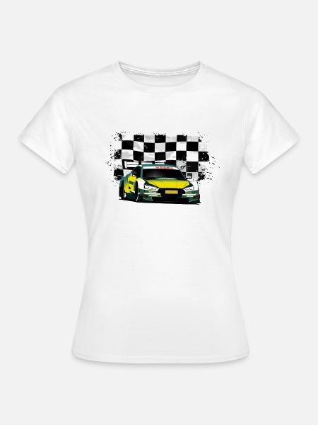 Racecar - Frauen T-Shirt - Weiß