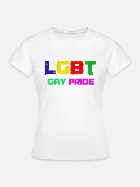 LGBT - Frauen T-Shirt - Weiß