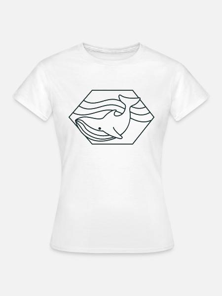 Walwellen Diamant - Frauen T-Shirt - Weiß