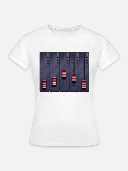 Musik, Musical, Noten - Frauen T-Shirt - Weiß