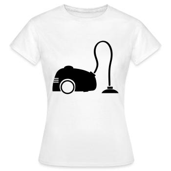 aspirateur - T-shirt Femme - blanc - Devant - AI Model Female 172 dark (172cm)