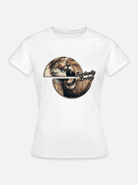 Furchtlos liebend - Frauen T-Shirt - Weiß