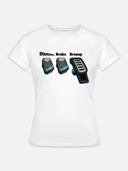 3 Pedals, 1 Love - Frauen T-Shirt - Weiß