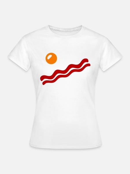Frühstück - Frauen T-Shirt - Weiß