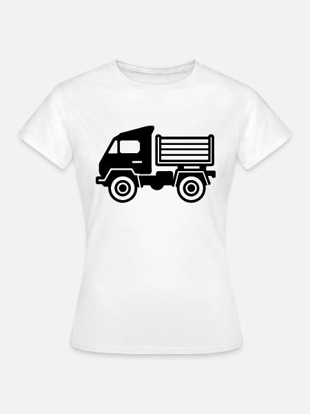 Lkw - Frauen T-Shirt - Weiß