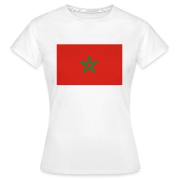 Marokko - Frauen T-Shirt - Weiß - Vorne - AI Model Female 172 dark (172cm)
