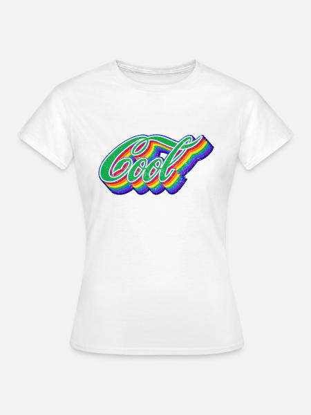 cool - Frauen T-Shirt - Weiß