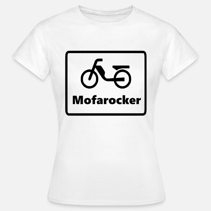 Mofarocker - Frauen T-Shirt - Weiß