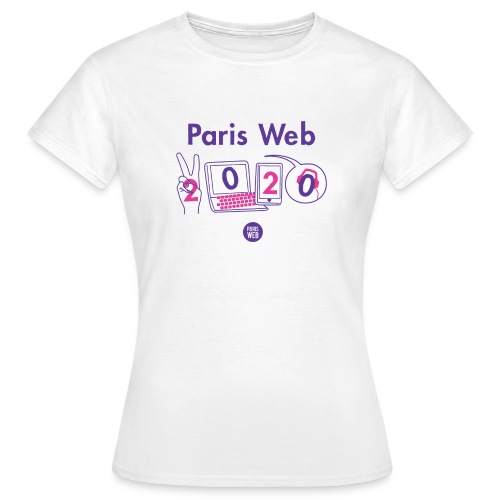 Paris Web 2020 - T-shirt Femme