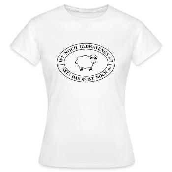 Lustiger Spruch - Physik - Mathe - Chemie - Frauen T-Shirt - Weiß - Vorne - AI Model Female 172 dark (172cm)