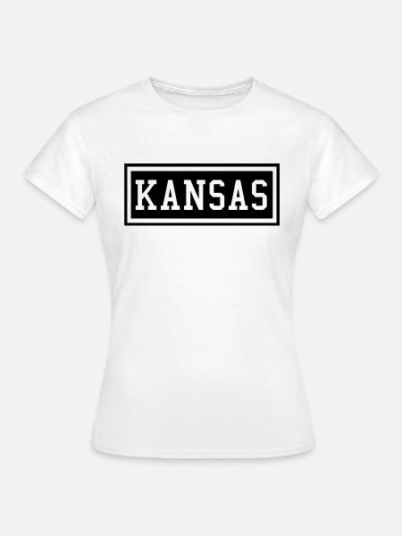 Kansas - Frauen T-Shirt - Weiß