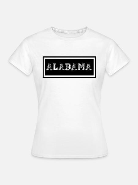 Alabama - Frauen T-Shirt - Weiß