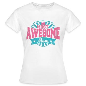 Tollste Mama - Schwangerschaft Muttertag Frauen - Frauen T-Shirt - Weiß - Vorne - AI Model Female 172 dark (172cm)