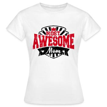 Tollste Mama - Schwangerschaft Muttertag Frauen - Frauen T-Shirt - Weiß - Vorne - AI Model Female 172 dark (172cm)