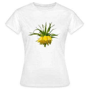 Imperial crown Flower Spring Lily plant Flora - Women's T-Shirt - white - Front - AI Model Female 172 dark (172cm)