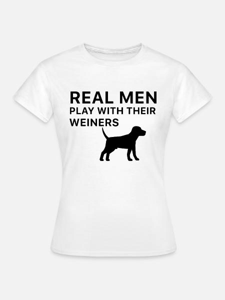 Dog Hund - Frauen T-Shirt - Weiß