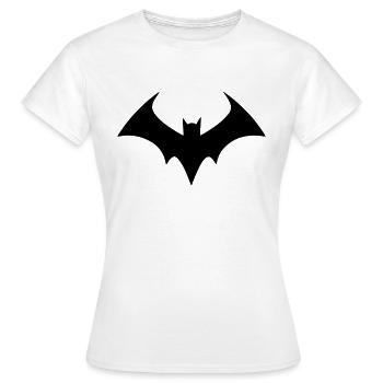 Chauve souris - T-shirt Femme - blanc - Devant - AI Model Female 172 dark (172cm)