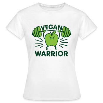 Vegan Fun Zitat - Frauen T-Shirt - Weiß - Vorne - AI Model Female 172 dark (172cm)