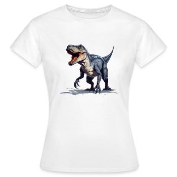 Raptor - Women's T-Shirt - white - Front - AI Model Female 172 dark (172cm)
