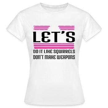 green gift birthday present idea family present - Women's T-Shirt - white - Front - AI Model Female 172 dark (172cm)