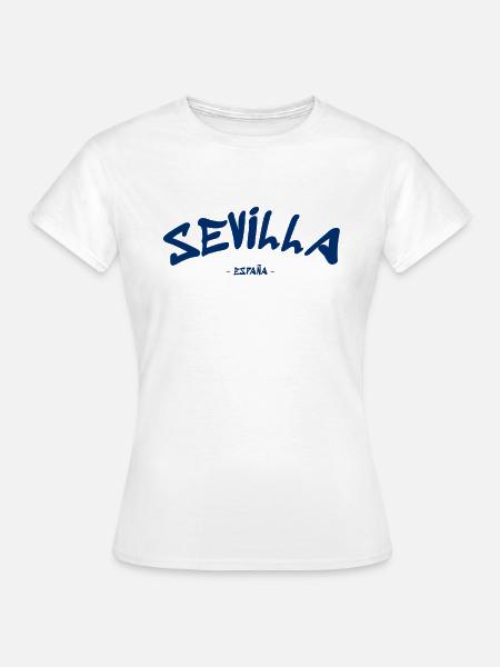 Sevilla - Espana - Spain - Spanien - Frauen T-Shirt - Weiß