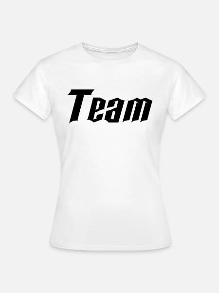 team - Frauen T-Shirt - Weiß