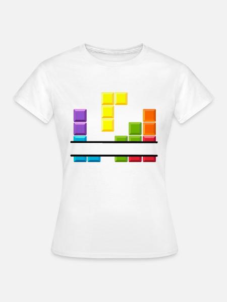 Gamer-Banner - Frauen T-Shirt - Weiß