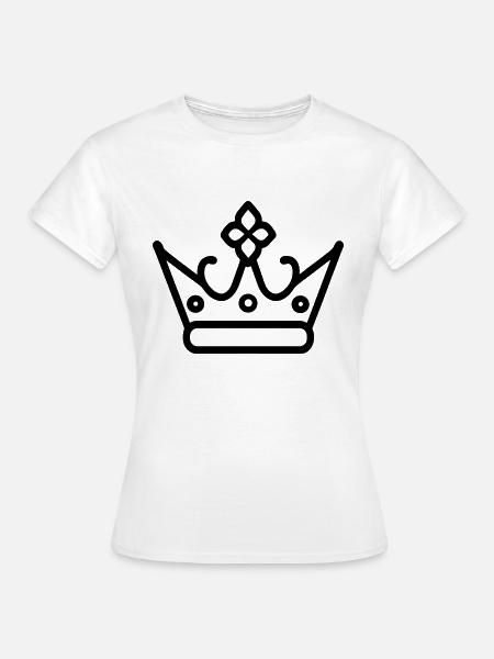 Diadem - Frauen T-Shirt - Weiß