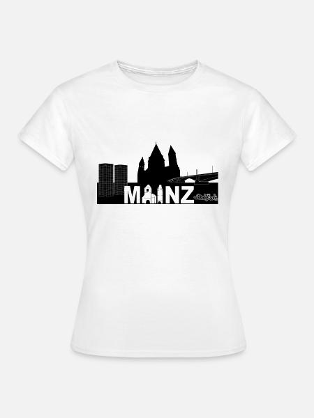 Mainz weiß - Frauen T-Shirt - Weiß