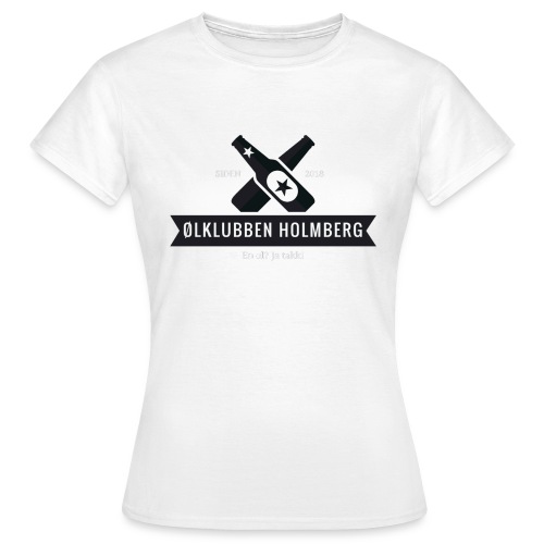 Øl-forkle - T-skjorte for kvinner