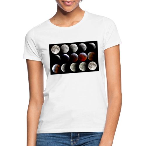 Progression de l’éclipse lunaire - T-shirt Femme