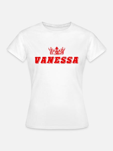 Vanessa - Frauen T-Shirt - Weiß