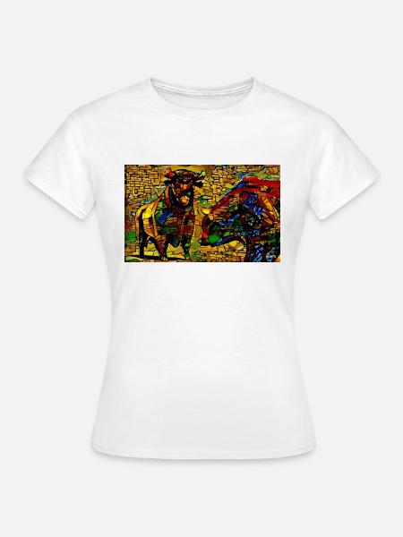 bulle & bär II - Frauen T-Shirt - Weiß