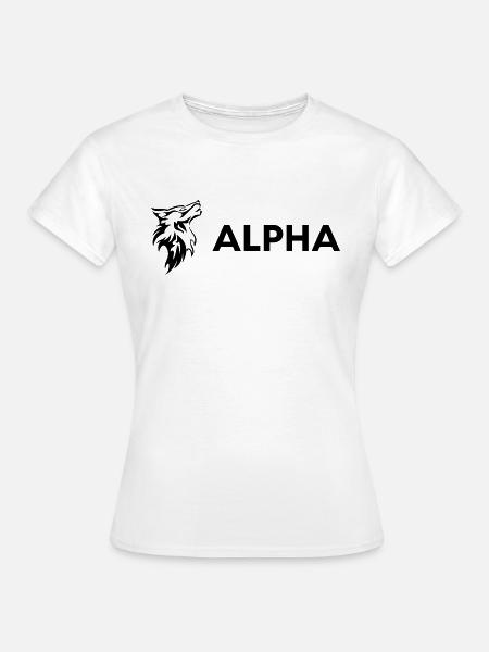 Alpha - Frauen T-Shirt - Weiß