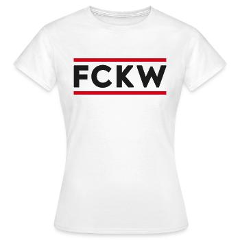 CFC - T-shirt Femme - blanc - Devant - AI Model Female 172 dark (172cm)