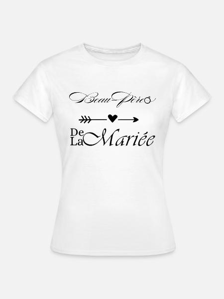 Schwiegervater der Braut - Frauen T-Shirt - Weiß