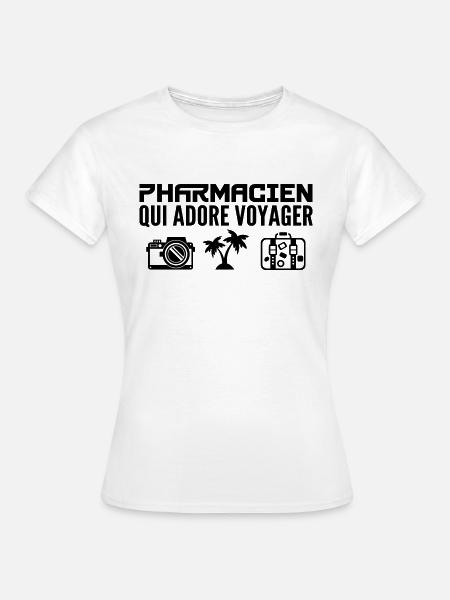Reisende & Apotheker: Leidenschaft & Entdeckung - Frauen T-Shirt - Weiß