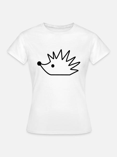 igel - Frauen T-Shirt - Weiß