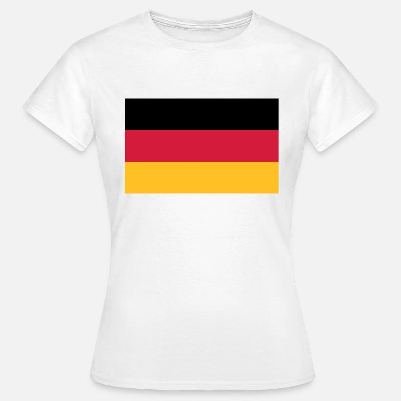 Germany flag - Women's T-Shirt - white