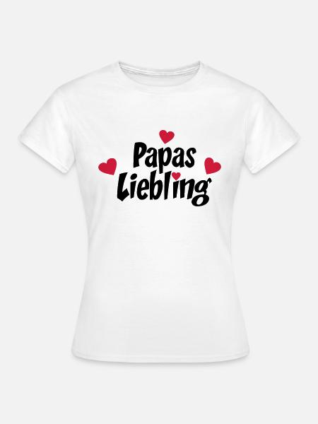 Papa - Frauen T-Shirt - Weiß