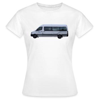 Wohnmobil AUS und NZ - Frauen T-Shirt - Weiß - Vorne - AI Model Female 172 dark (172cm)