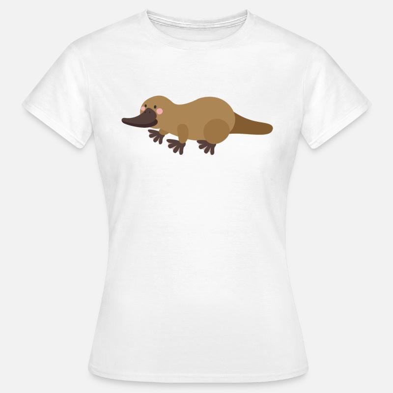 ornithorynque - T-shirt Femme - blanc