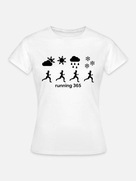 Course à pied 365 - T-shirt Femme - blanc
